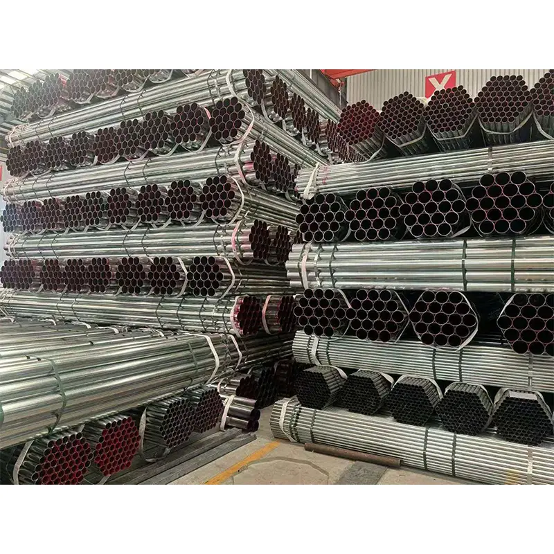Varmgalvanisert rund stålrør